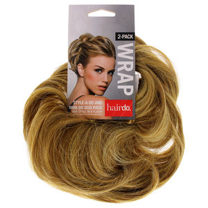 Style-a-do And Mini-do Duo Pack - R25 Ginger Blonde by Hairdo 2 Pc Hair Wrap